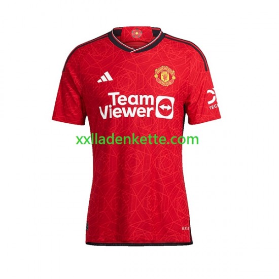 Fußballtrikot Manchester United Dame Heim 2023-2024 Kurzarm