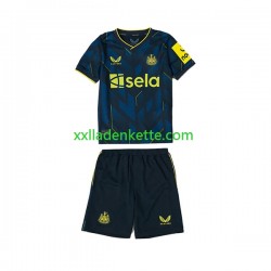 Fußballtrikot Newcastle United Kinder Ausweich 2023-2024 Kurzarm