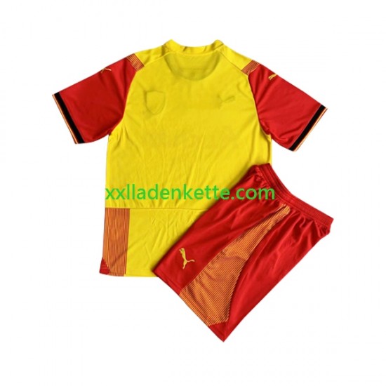 Fußballtrikot RC Lens Kinder Heim 2023-2024 Kurzarm