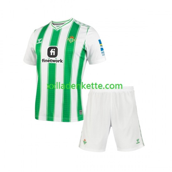 Fußballtrikot Betis Sevilla Kinder Heim 2023-2024 Kurzarm