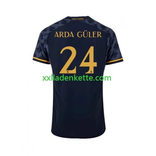 Fußballtrikot Real Madrid Arda Guler 24 Herren Auswärts 2023-2024 Kurzarm