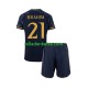 Fußballtrikot Real Madrid Brahim Diaz 21 Kinder Auswärts 2023-2024 Kurzarm