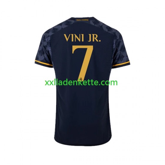 Fußballtrikot Real Madrid Vinicius Junior 7 Herren Auswärts 2023-2024 Kurzarm