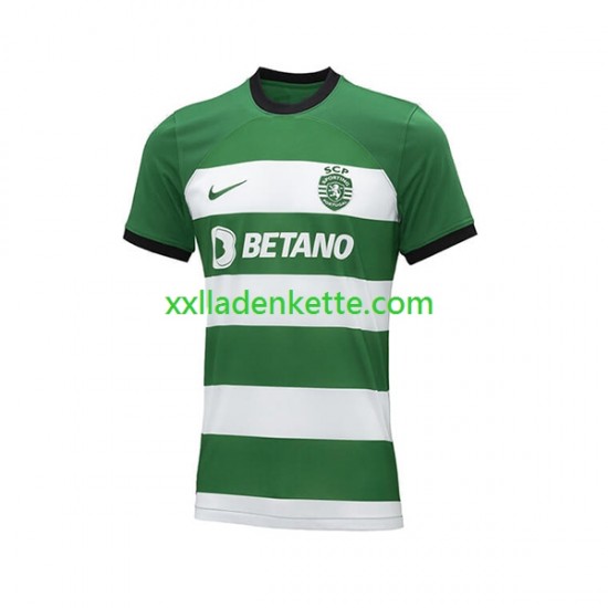Fußballtrikot Sporting CP Herren Heim 2023-2024 Kurzarm
