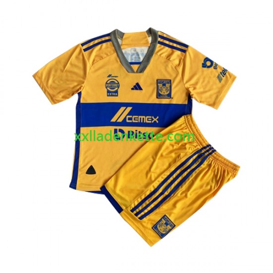 Fußballtrikot UANL Tigres Kinder Heim 2023-2024 Kurzarm
