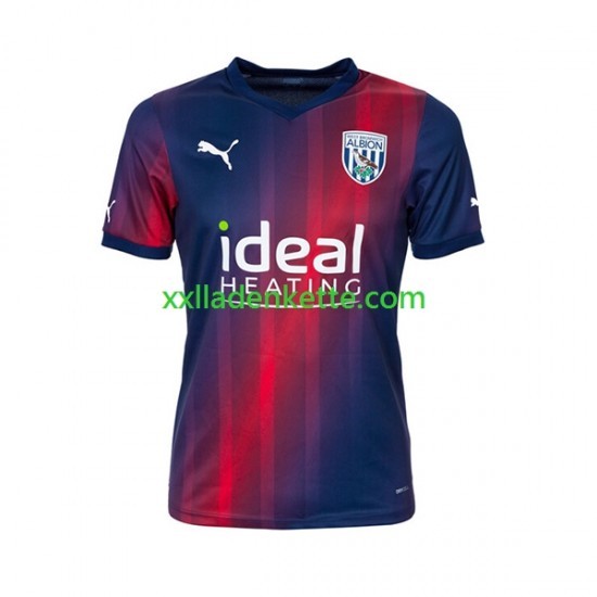 Fußballtrikot West Bromwich Albion Herren Ausweich 2023-2024 Kurzarm