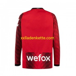 Fußballtrikot AC Mailand Herren Heim 2023-2024 Langarm