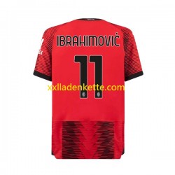 Fußballtrikot AC Mailand Ibrahimović 11 Herren Heim 2023-2024 Kurzarm