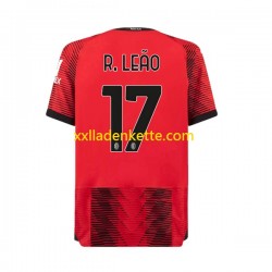 Fußballtrikot AC Mailand Rafael Leao 17 Herren Heim 2023-2024 Kurzarm