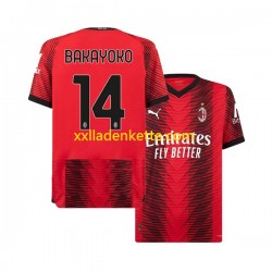 Fußballtrikot AC Mailand Tiemoue Bakayoko 14 Herren Heim 2023-2024 Kurzarm