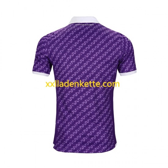 Fußballtrikot AC Florenz Herren Heim 2023-2024 Kurzarm