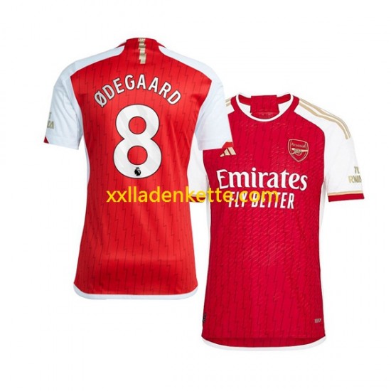 Fußballtrikot Arsenal Martin Odegaard 8 Herren Heim 2023-2024 Kurzarm