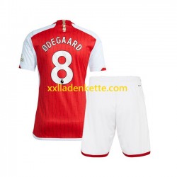 Fußballtrikot Arsenal Martin Odegaard 8 Kinder Heim 2023-2024 Kurzarm