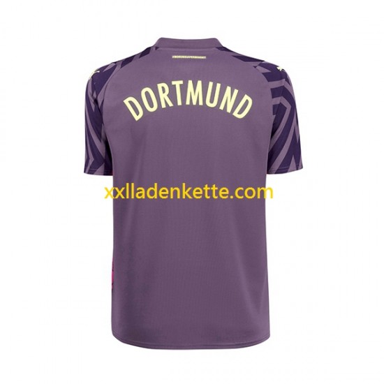 Fußballtrikot Borussia Dortmund Torwart Herren Heim 2023-2024 Kurzarm