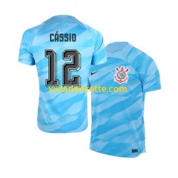 Fußballtrikot Corinthians Cassio 12 Torwart Herren Heim 2023-2024 Kurzarm
