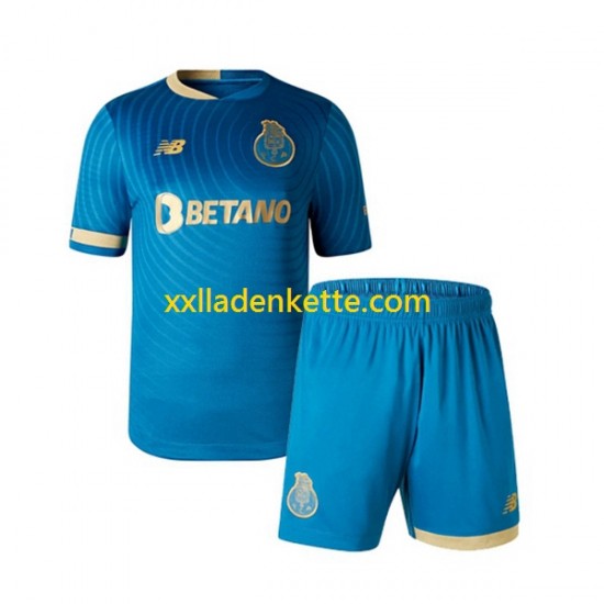 Fußballtrikot FC Porto Kinder Ausweich 2023-2024 Kurzarm