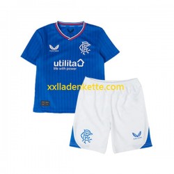 Fußballtrikot Rangers Kinder Heim 2023-2024 Kurzarm