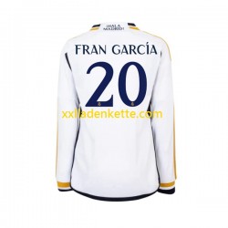 Fußballtrikot Real Madrid Fran Garcia 20 Herren Heim 2023-2024 Langarm