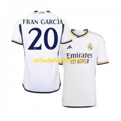 Fußballtrikot Real Madrid Fran Garcia 20 Herren Heim 2023-2024 Kurzarm