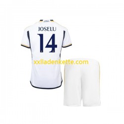 Fußballtrikot Real Madrid JOSELU 14 Kinder Heim 2023-2024 Kurzarm