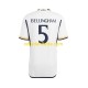 Fußballtrikot Real Madrid Jude Bellingham 5 Herren Heim 2023-2024 Kurzarm