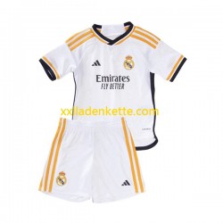 Fußballtrikot Real Madrid Kinder Heim 2023-2024 Kurzarm