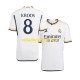 Fußballtrikot Real Madrid Kroos 8 Herren Heim 2023-2024 Kurzarm