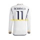Fußballtrikot Real Madrid Rodrygo Goes 11 Herren Heim 2023-2024 Langarm