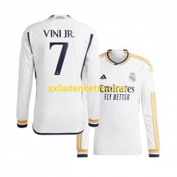 Fußballtrikot Real Madrid Vinicius Junior 7 Herren Heim 2023-2024 Langarm