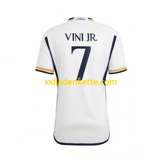 Fußballtrikot Real Madrid Vinicius Junior 7 Herren Heim 2023-2024 Kurzarm