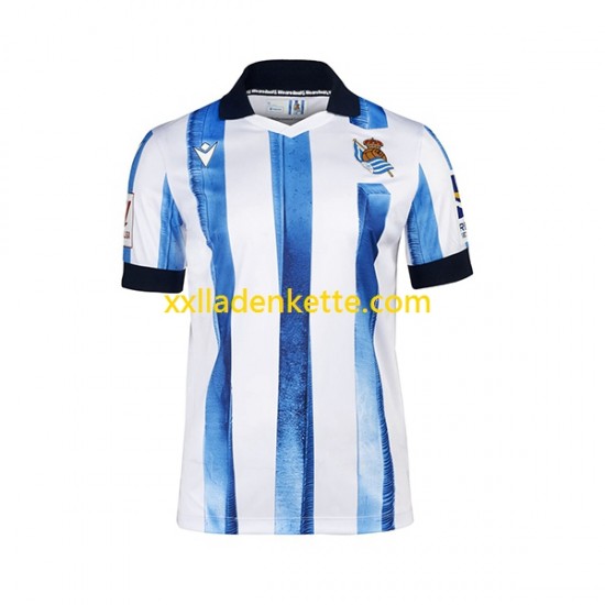 Fußballtrikot Real Sociedad Herren Heim 2023-2024 Kurzarm