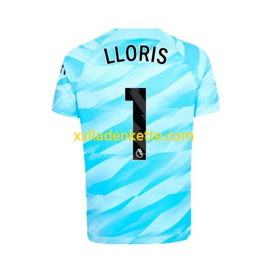 Fußballtrikot Tottenham Hotspur Hugo Lloris 1 Torwart Herren Heim 2023-2024 Kurzarm