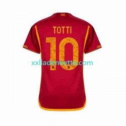 Fußballtrikot AS Rom Totti 10 Herren Heim 2023-2024 Kurzarm