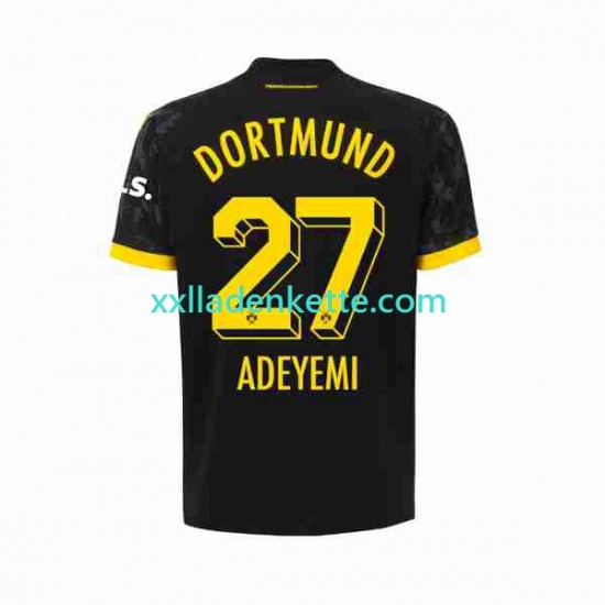 Fußballtrikot Borussia Dortmund Karim Adeyemi 27 Herren Auswärts 2023-2024 Kurzarm