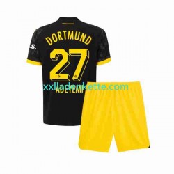 Fußballtrikot Borussia Dortmund Karim Adeyemi 27 Kinder Auswärts 2023-2024 Kurzarm