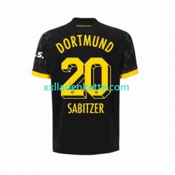 Fußballtrikot Borussia Dortmund Marcel Sabitzer 20 Herren Auswärts 2023-2024 Kurzarm