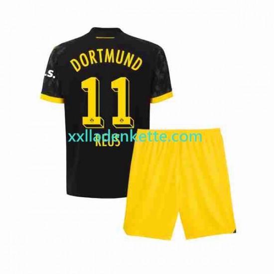 Fußballtrikot Borussia Dortmund Marco Reus 11 Kinder Auswärts 2023-2024 Kurzarm