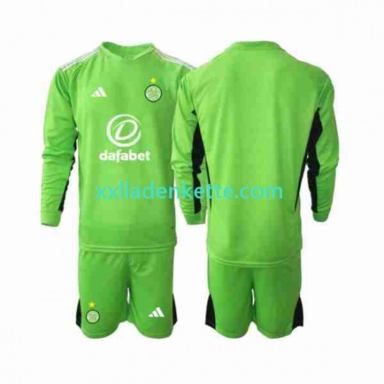 Fußballtrikot Celtic Glasgow Torwart Kinder Auswärts 2023-2024 Langarm