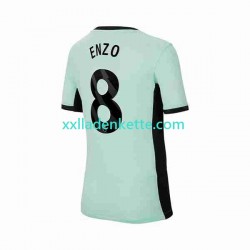Fußballtrikot Chelsea Enzo Fernandez 8 Herren Ausweich 2023-2024 Kurzarm