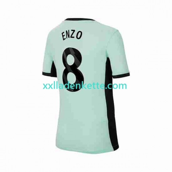 Fußballtrikot Chelsea Enzo Fernandez 8 Herren Ausweich 2023-2024 Kurzarm