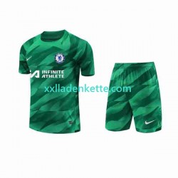 Fußballtrikot Chelsea Torwart Kinder Ausweich 2023-2024 Kurzarm