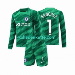 Fußballtrikot Chelsea Robert Sanchez 1 Torwart Kinder Ausweich 2023-2024 Langarm