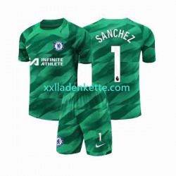 Fußballtrikot Chelsea Robert Sanchez 1 Torwart Kinder Ausweich 2023-2024 Kurzarm