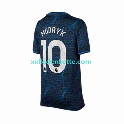 Fußballtrikot Chelsea Mykhaylo Mudryk 10 Herren Auswärts 2023-2024 Kurzarm