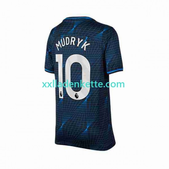 Fußballtrikot Chelsea Mykhaylo Mudryk 10 Herren Auswärts 2023-2024 Kurzarm