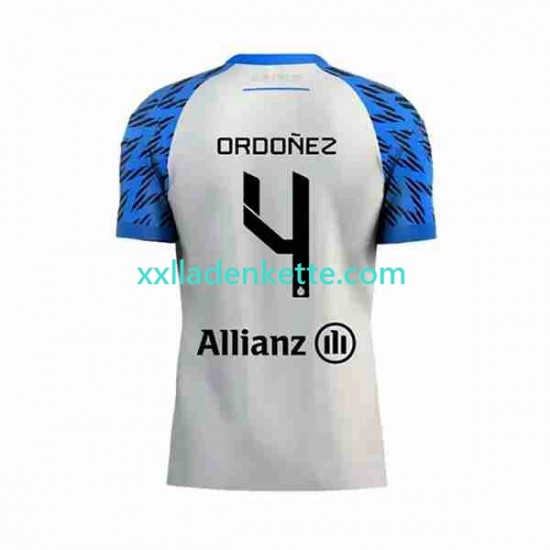Fußballtrikot Club Brugge Joel Ordonez 4 Herren Auswärts 2023-2024 Kurzarm