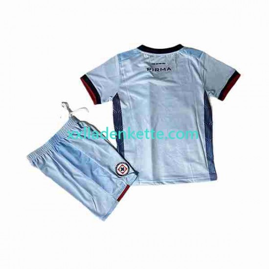 Fußballtrikot Cruz Azul Kinder Auswärts 2023-2024 Kurzarm