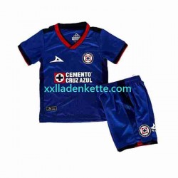 Fußballtrikot Cruz Azul Kinder Heim 2023-2024 Kurzarm
