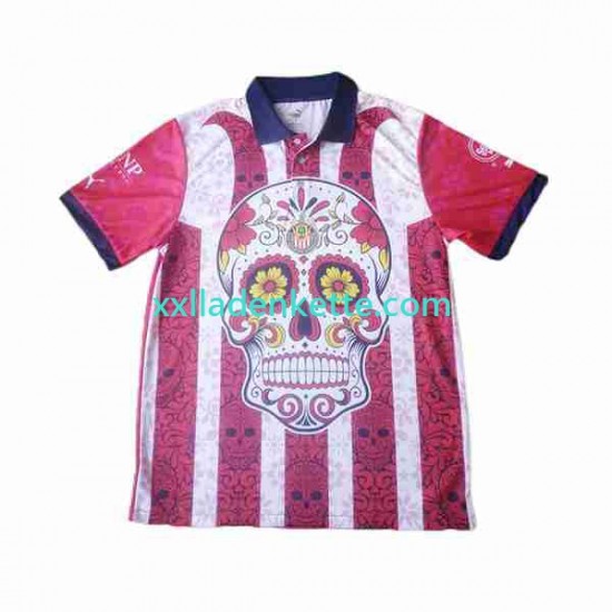 Fußballtrikot Deportivo Guadalajara Day of the Dead Herren Auswärts 2023-2024 Kurzarm