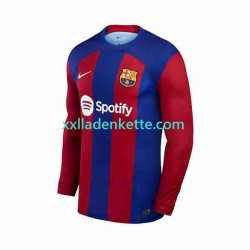 Fußballtrikot FC Barcelona Herren Heim 2023-2024 Langarm